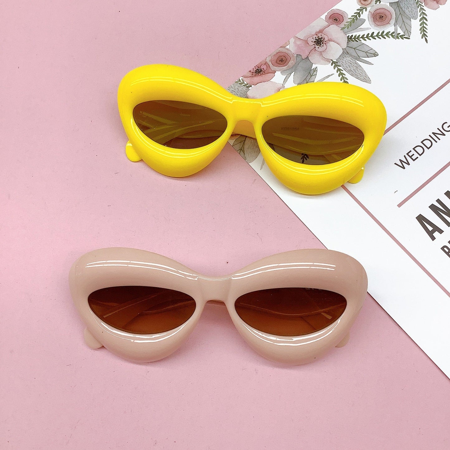 Wholesale PC Personalized Cat Eye Children's Sunglasses