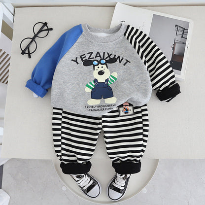 Wholesale of Boys' Cotton Hoodie Sets