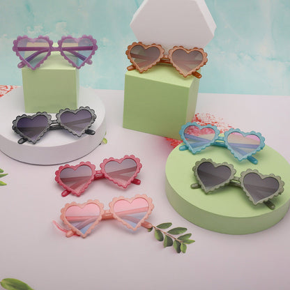 Wholesale PC Heart Candy Kids Sunglasses