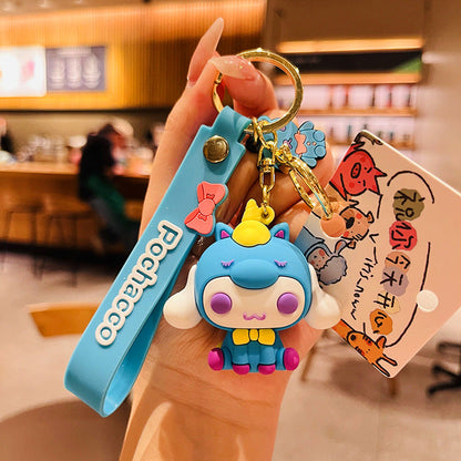 Wholesale PVC Soft Rubber Creative Keychain ACCVIP-KC-HangLi004