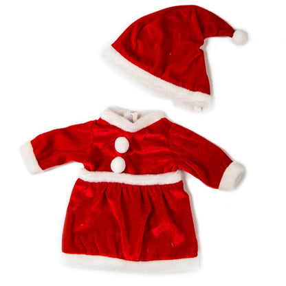 Wholesale of 45cm Christmas Doll Fabric Clothing