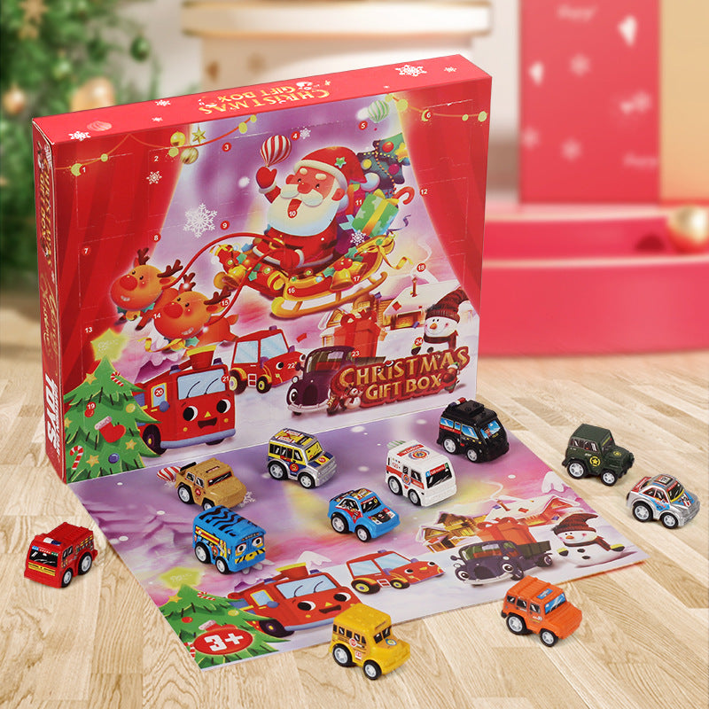 Wholesale Plastic Christmas Car Toy Blind Boxes