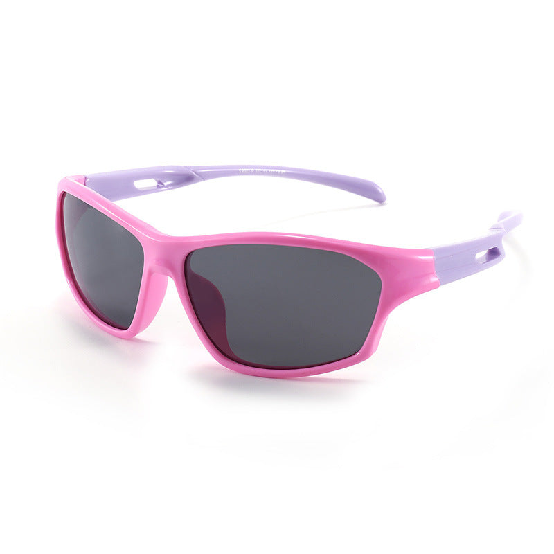 Wholesale Kids Silicone Sports Polarized Sunglasses