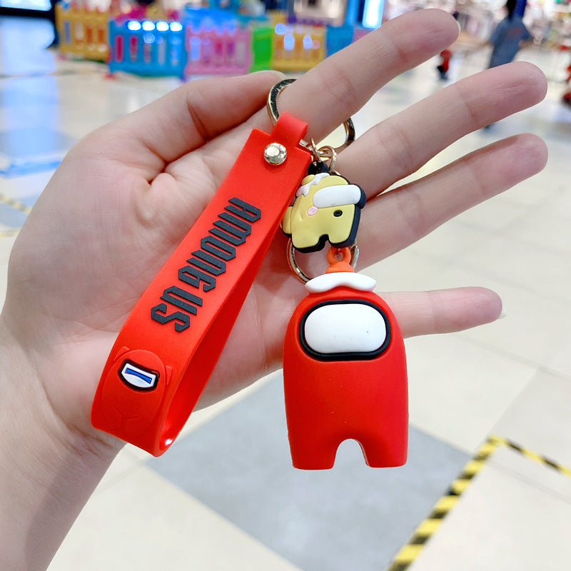 Wholesale Space Car Keychains Silicone Creative Keychain ACC-KC-Gongz005