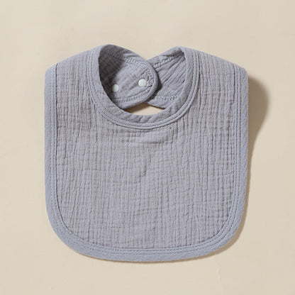 Newborn baby pure cotton 4-layer gauze bib Baby