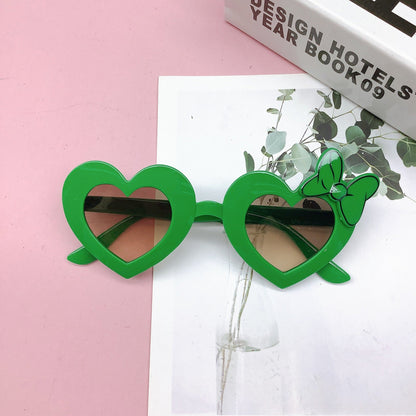 Wholesale PC Love Bow Anti UV Children's Sunglasses