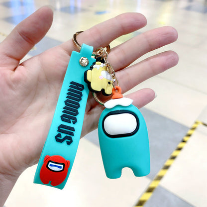 Wholesale Space Car Keychains Silicone Creative Keychain ACC-KC-Gongz005