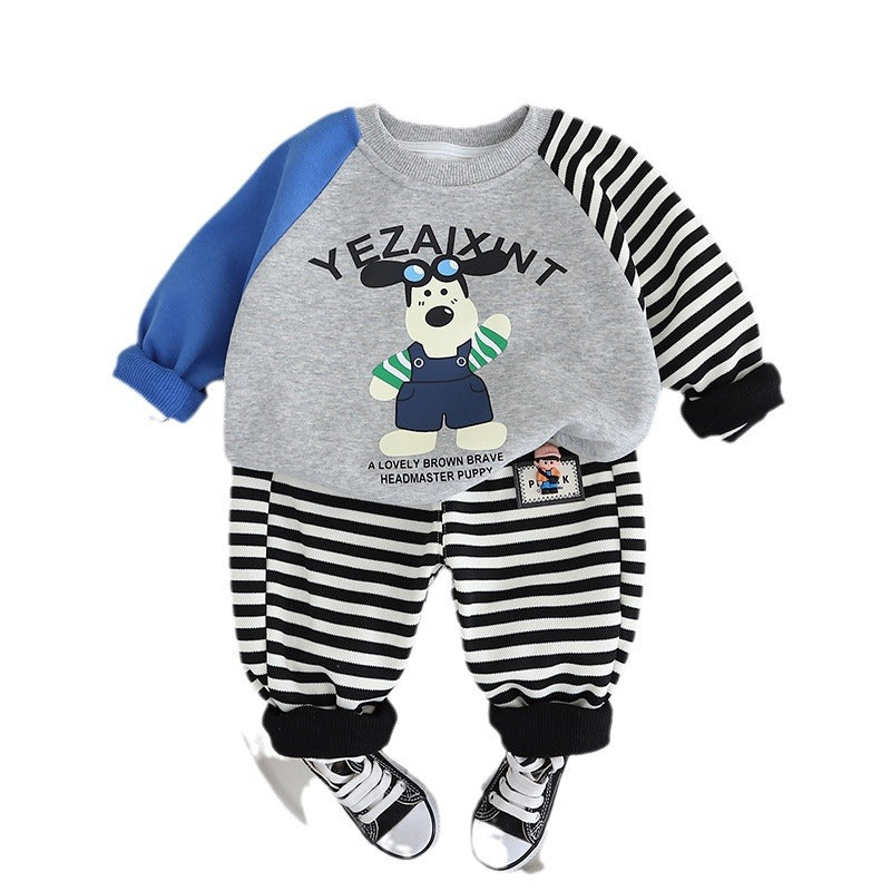 Wholesale of Boys' Cotton Hoodie Sets