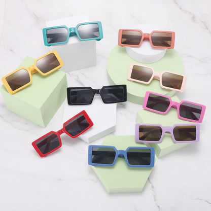 Wholesale PC Square Frame Kids Sunglasses