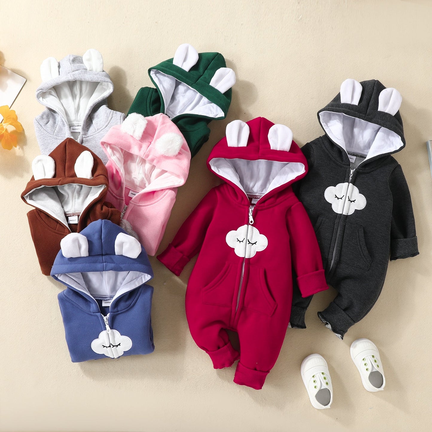 Wholesale Love Baby Jumpsuits Cotton Baby Clothes