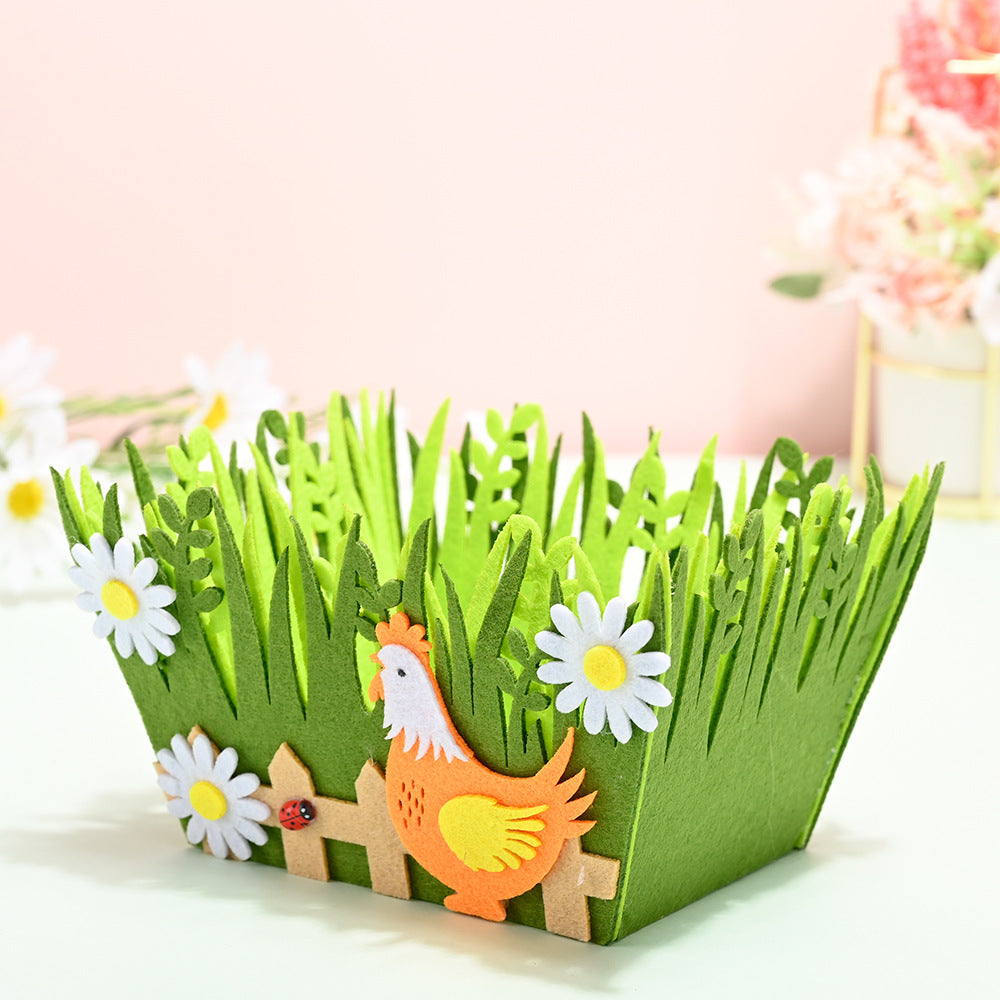 Wholesale Easter Nonwoven Basket TOY