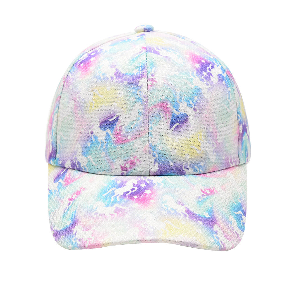 Wholesale Polyester Kids Unicorn Kids Baseball Cap