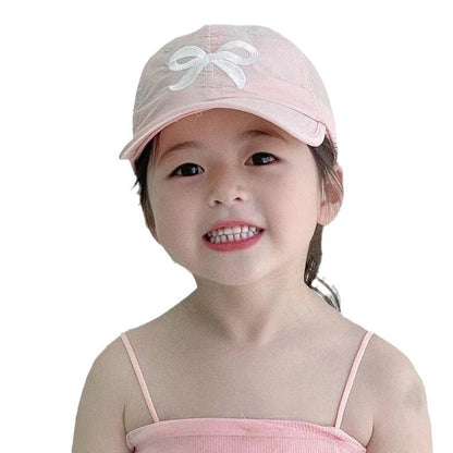 Wholesale Quick-drying Half-top Children's Thin Baseball Cap with Ponytail