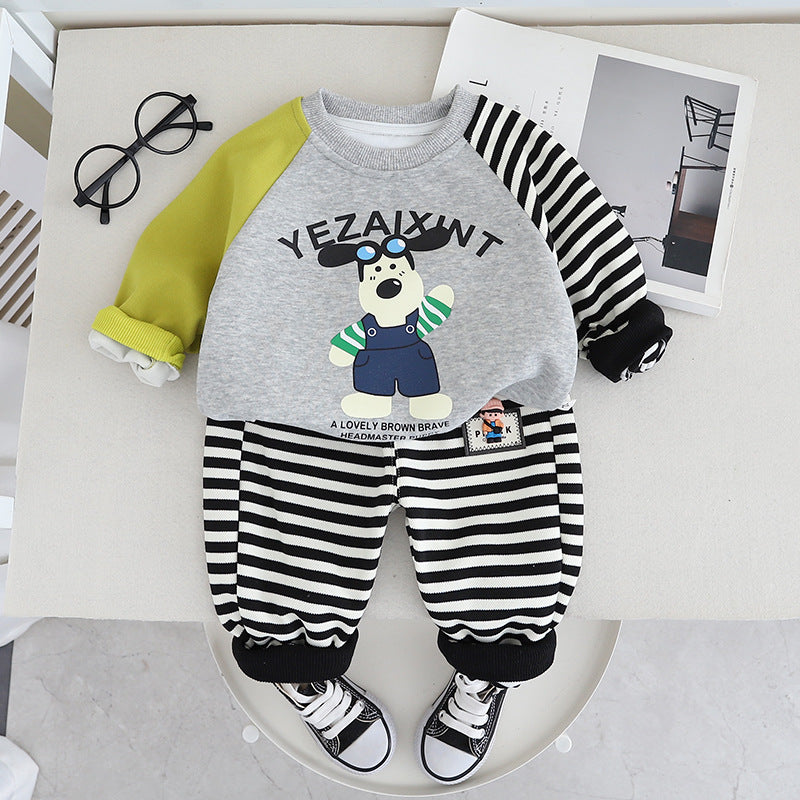 Wholesale of Boys' Cotton Hoodie Sets