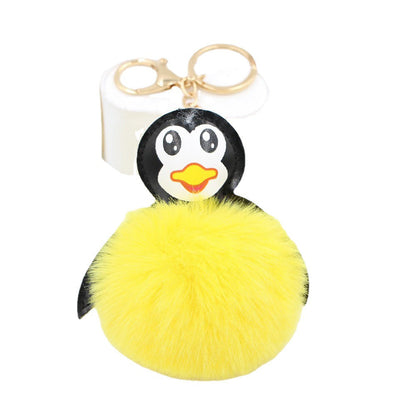 Antarctic Cute Baby Penguin Plush Ball Pendant Keychain