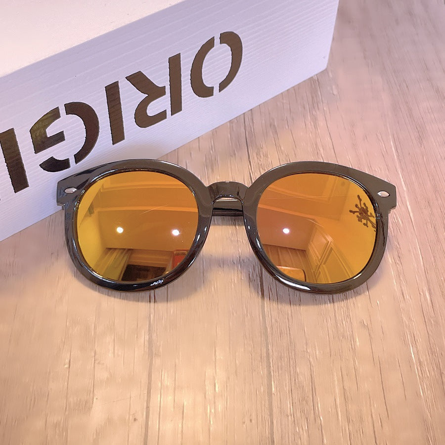 Wholesale Rice Nail Color Film Sunglasses