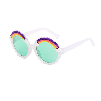 Wholesale PC UV Protection Rainbow Kids Sunglasses