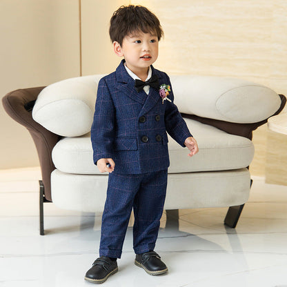 Wholesale of Boys' Polyester British Style Suit Sets