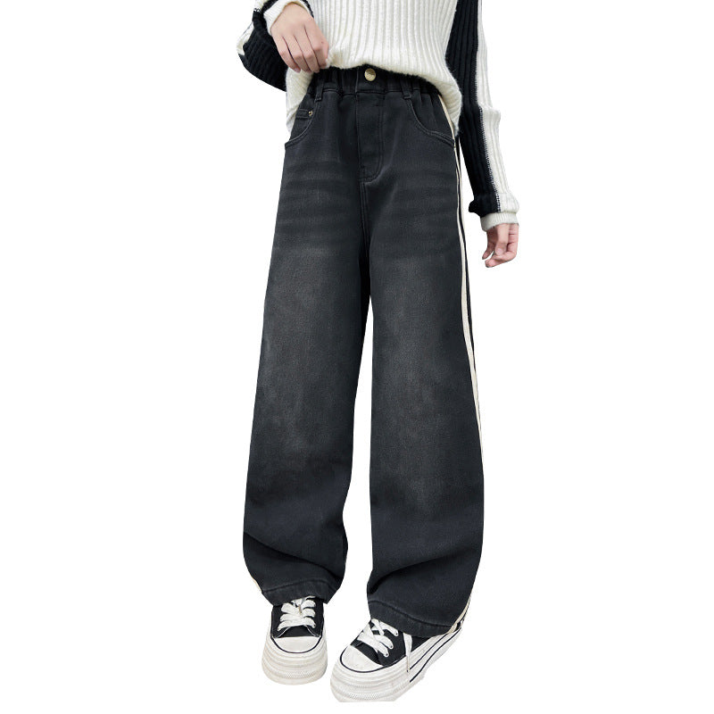 Wholesale Straight Children's Slimming Cotton Pants