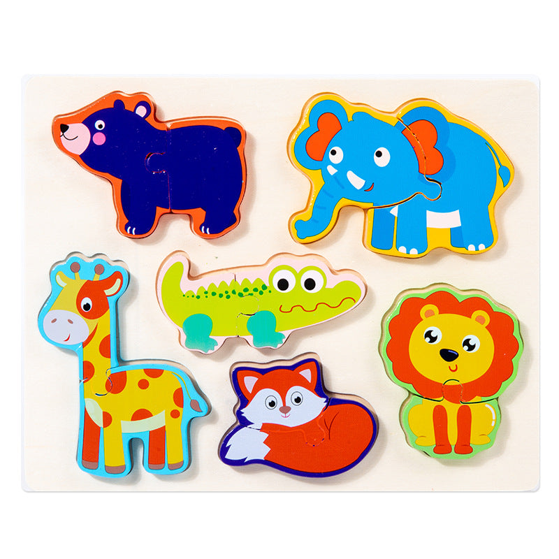 Wholesale Matching Puzzle Board Puzzle Wooden Toys