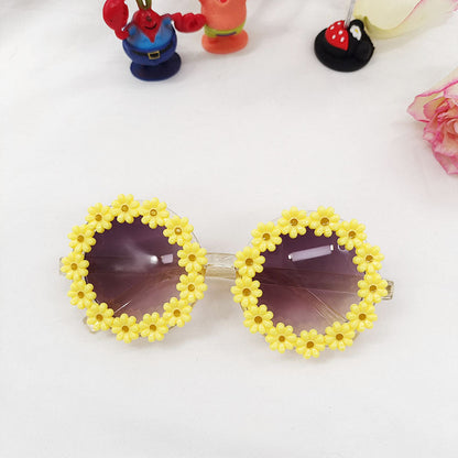 Wholesale Kids Love Flower PC Sunglasses