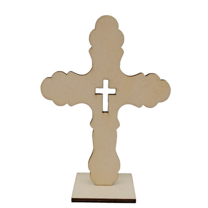 Wooden Cross Ornaments