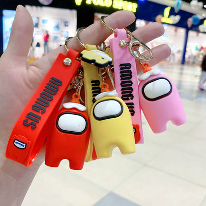 Wholesale Space Car Keychains Silicone Creative Keychain ACC-KC-Gongz005