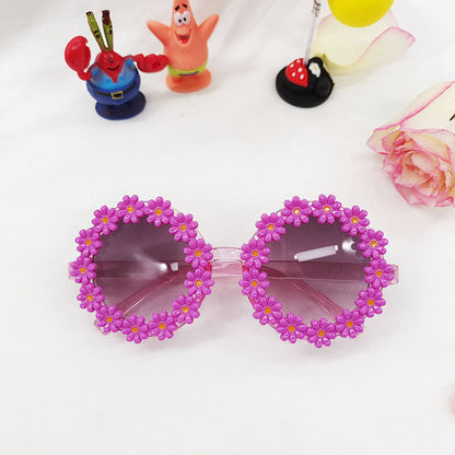 Wholesale Kids Love Flower PC Sunglasses