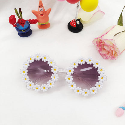 Wholesale Kids Love Flower PC Sunglasses