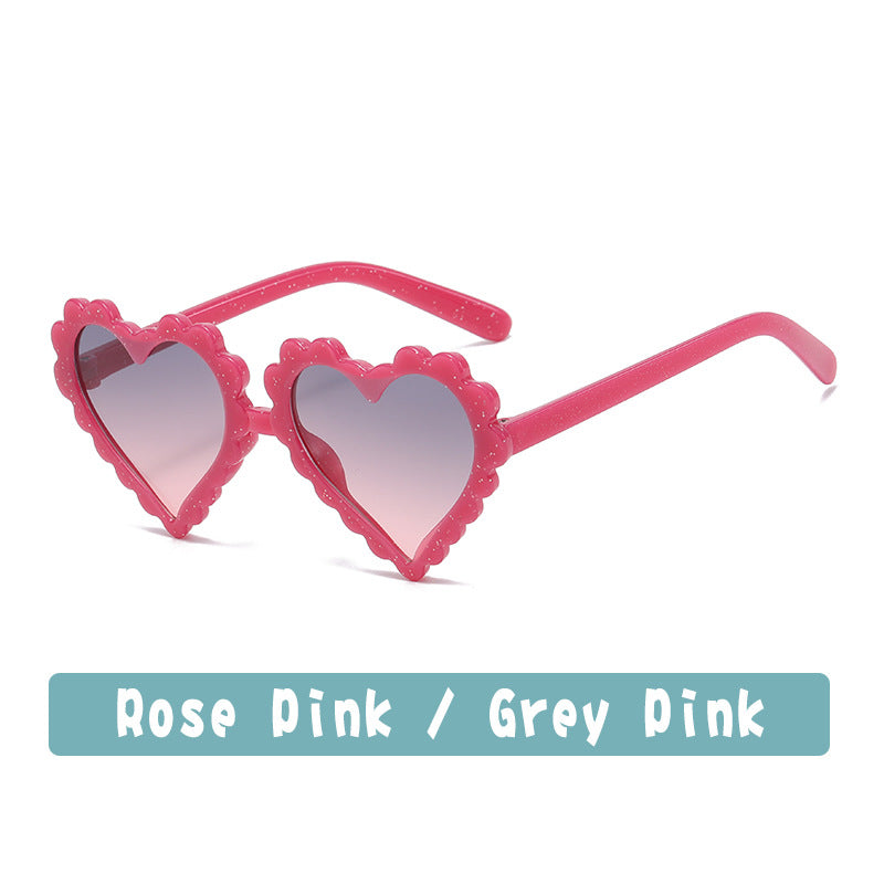 Wholesale PC Peach Heart Children's Sunglasses