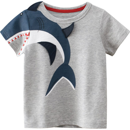 Wholesale Kids Short Sleeve T-Shirt Boys Baby Clothes