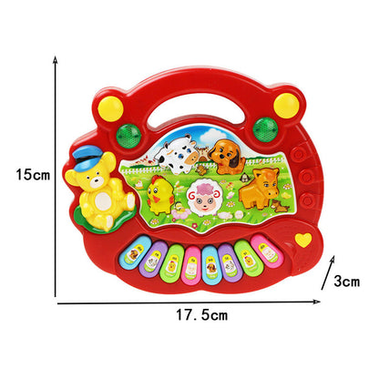 Wholesale Plastic Children's Electronic Keyboard Toys Farm Animals