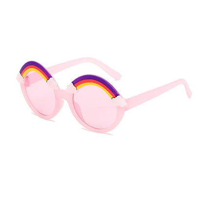 Wholesale PC UV Protection Rainbow Kids Sunglasses