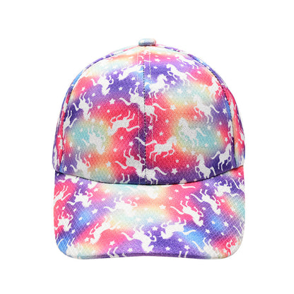 Wholesale Polyester Kids Unicorn Kids Baseball Cap