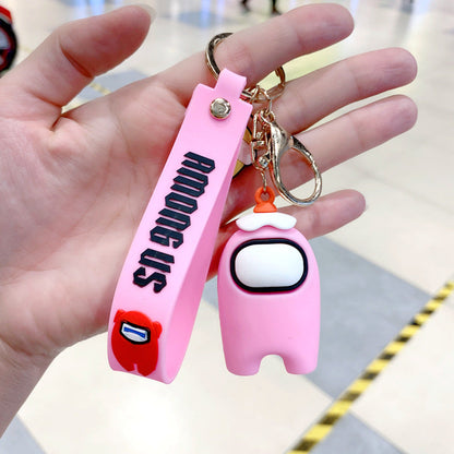 Wholesale Space Car Keychains Silicone Creative Keychain ACC-KC-Gongz005