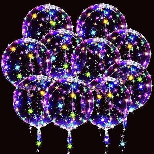 Wholesale of 10PCS/PACK Floating Luminous Rubber Balloon Toys