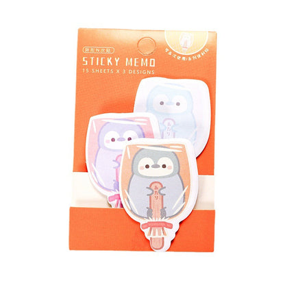 10 PCS Cute Cartoon Paper Sticky Notes