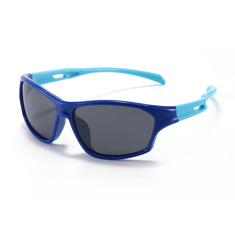 Wholesale Kids Silicone Sports Polarized Sunglasses