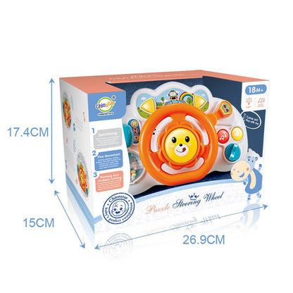 Wholesale of Baby Sound and Light Music Plastic Steering Wheel Toys