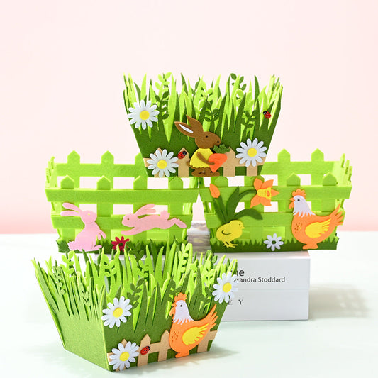 Wholesale Easter Nonwoven Basket TOY