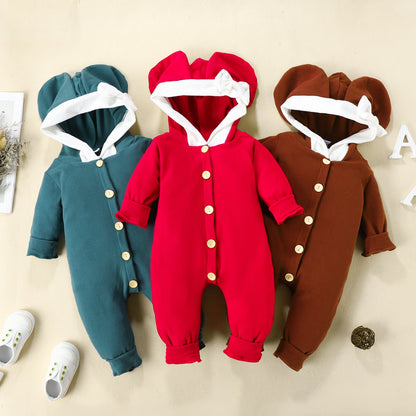 Wholesale Love Baby Jumpsuits Cotton Baby Clothes