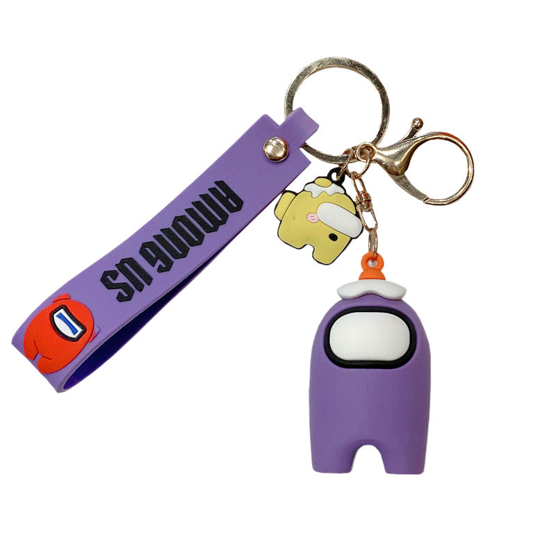 Wholesale Space Car Keychains Silicone Creative Keychain ACC-KC-Gongz005