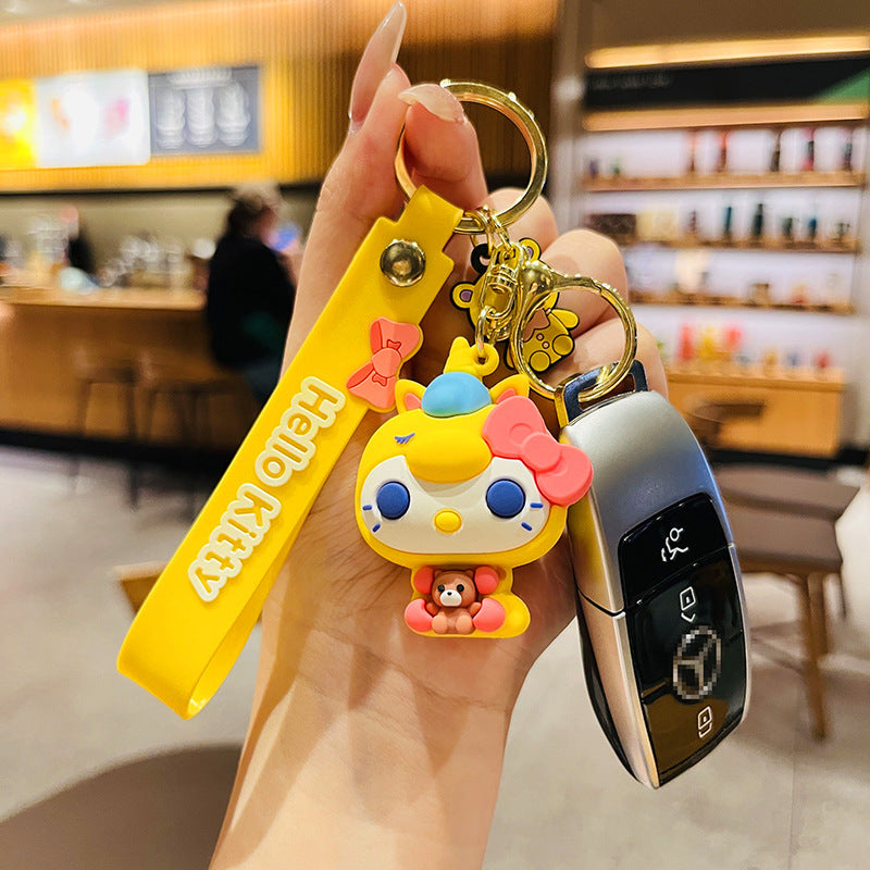 Wholesale PVC Soft Rubber Creative Keychain ACCVIP-KC-HangLi004