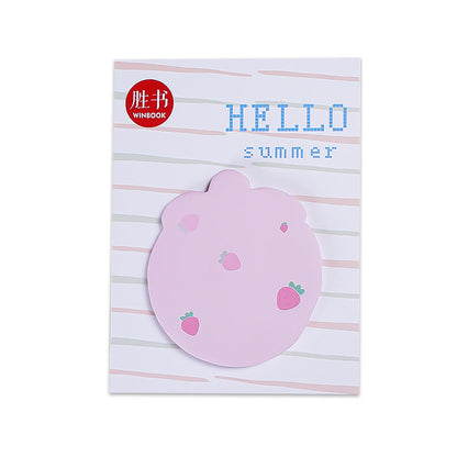 10PCS Fruit Paper Sticky Notes