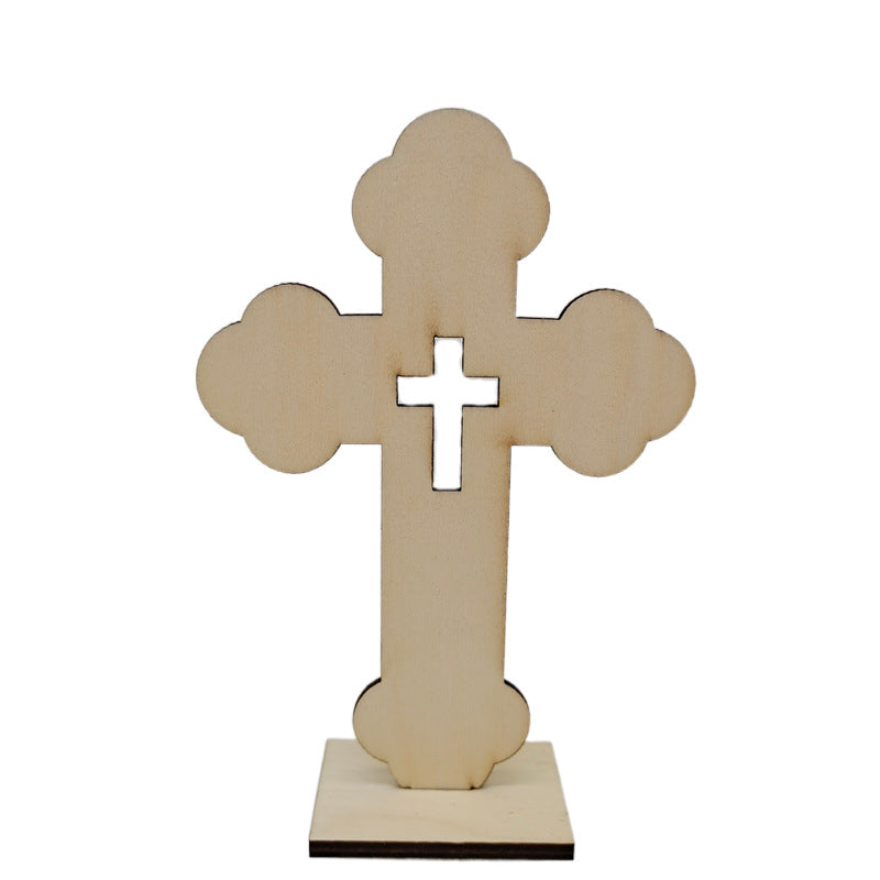 Wooden Cross Ornaments