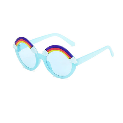 Wholesale PC UV Protection Rainbow Kids Sunglasses