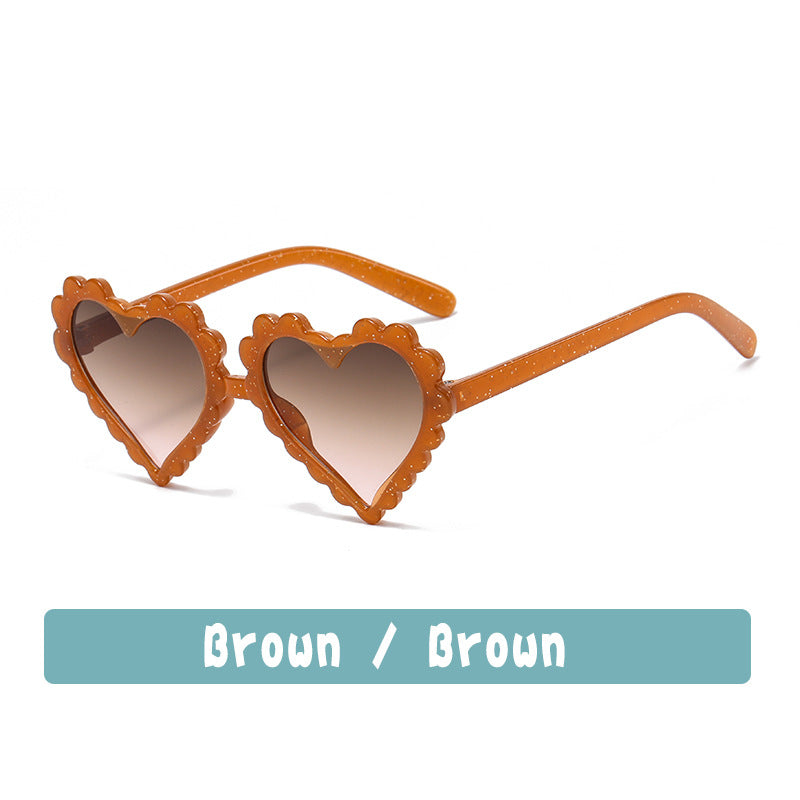 Wholesale PC Peach Heart Children's Sunglasses