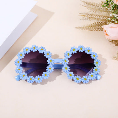 Wholesale PC Kids Cute Flower Sunglasses