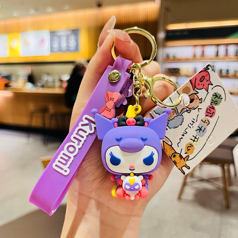 Wholesale PVC Soft Rubber Creative Keychain ACCVIP-KC-HangLi004