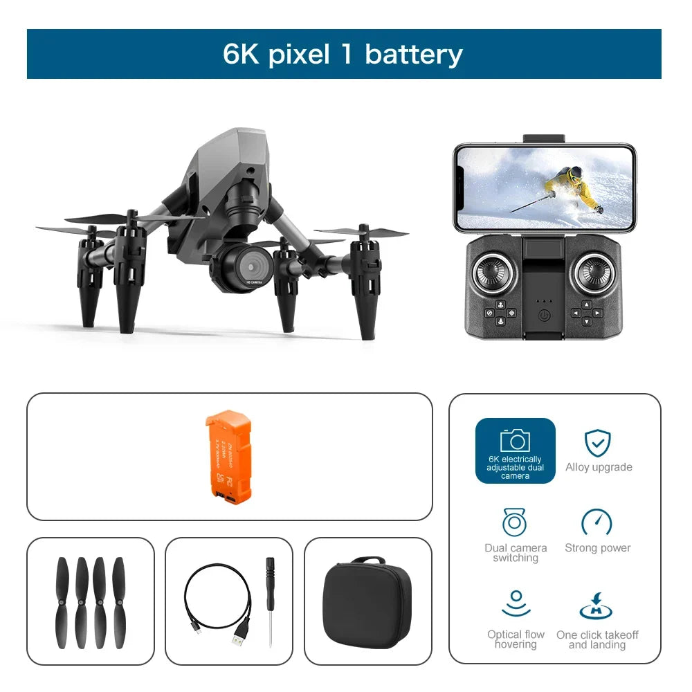 XD1 Mini Alloy 8K Dual Camera Architecture Drone